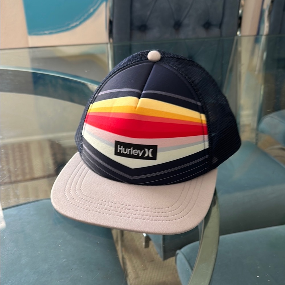 Hurley multi color 5 panel  Snapback Hat
